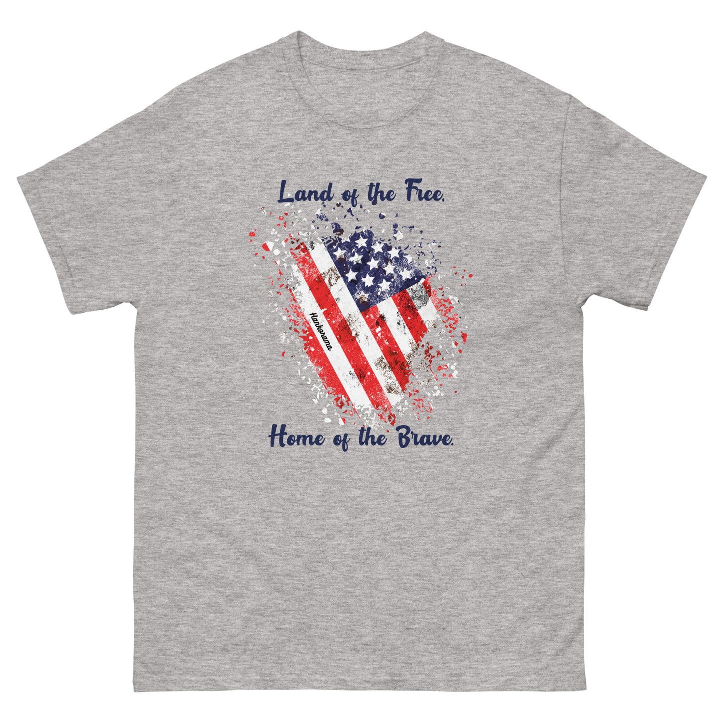 Land of the Free Home of the Brave USA Tee Shirt