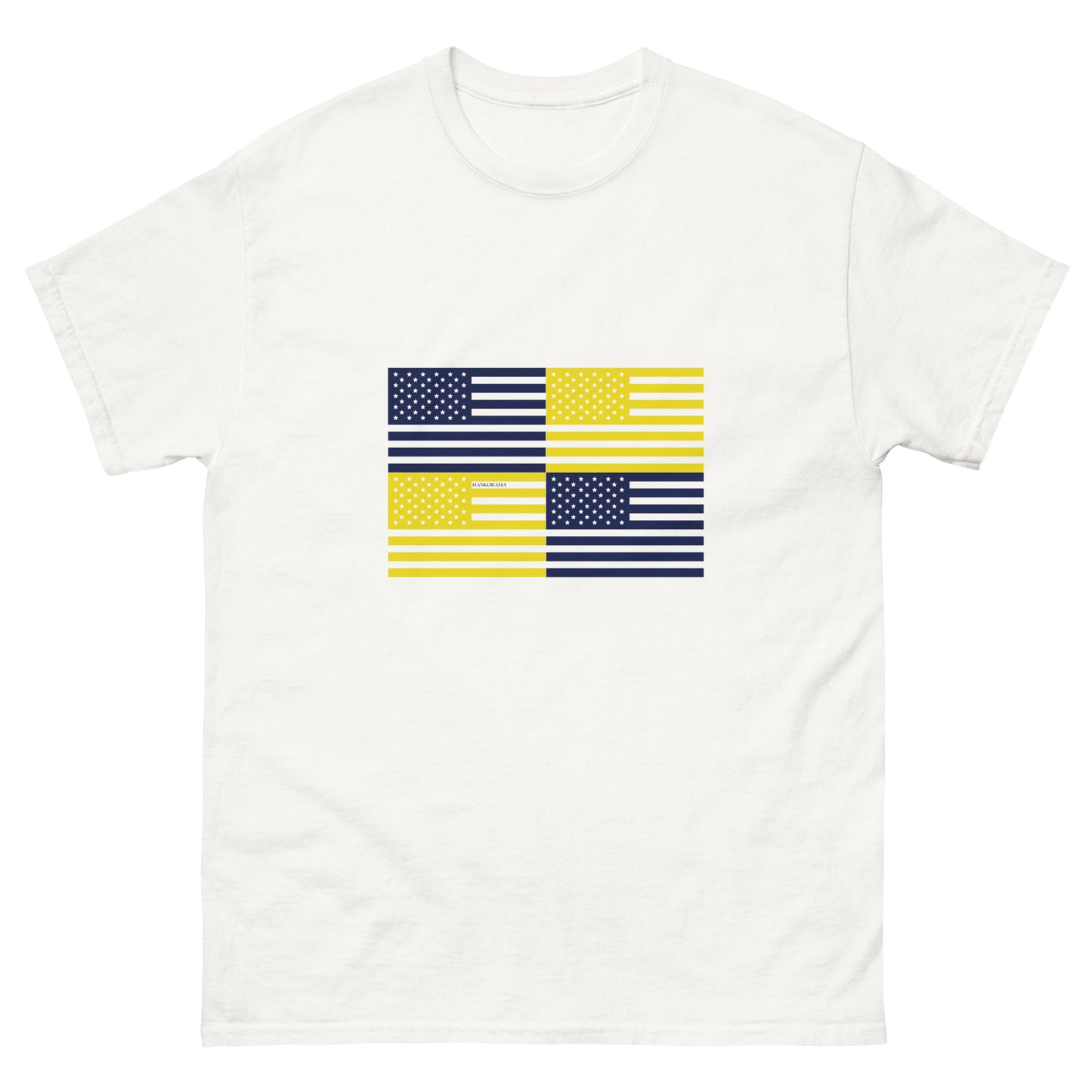 Quad USA Flag Tee Shirt