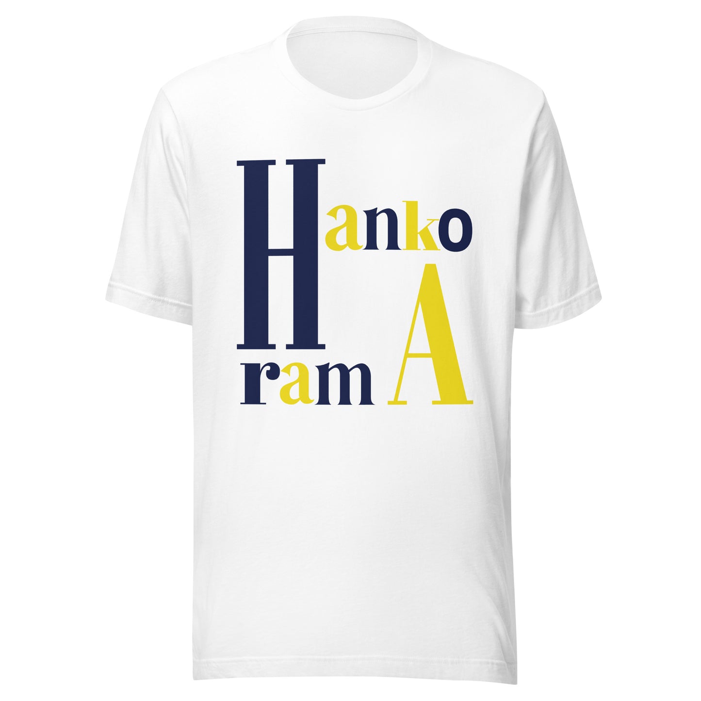 Hankorama Yellow & Blue T-Shirt