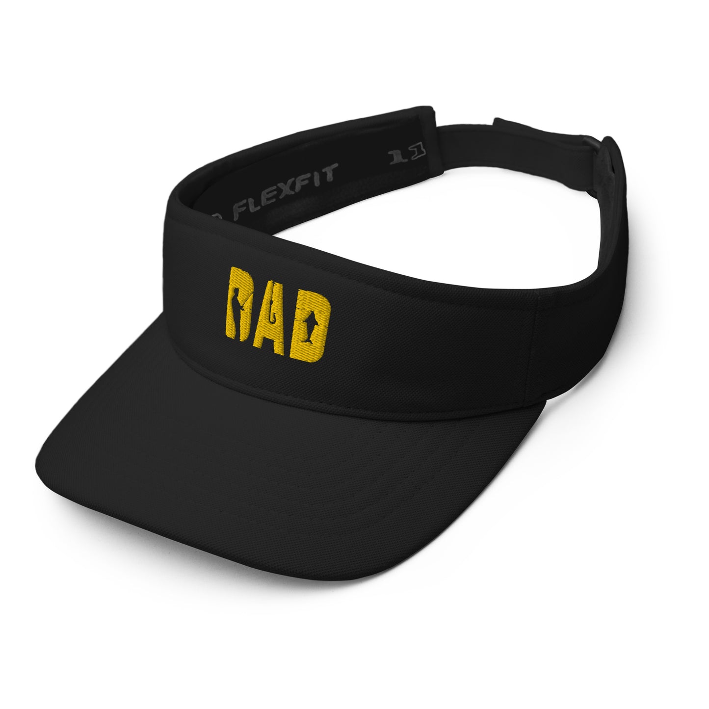 Dad Fishing Flexfit Visor