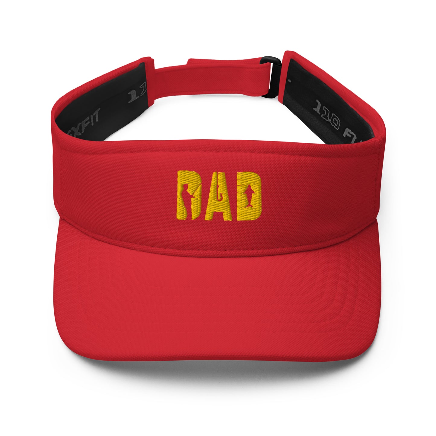 Dad Fishing Flexfit Visor