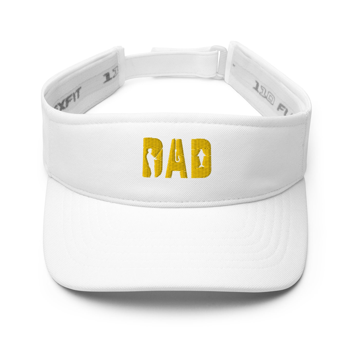 Dad Fishing Flexfit Visor