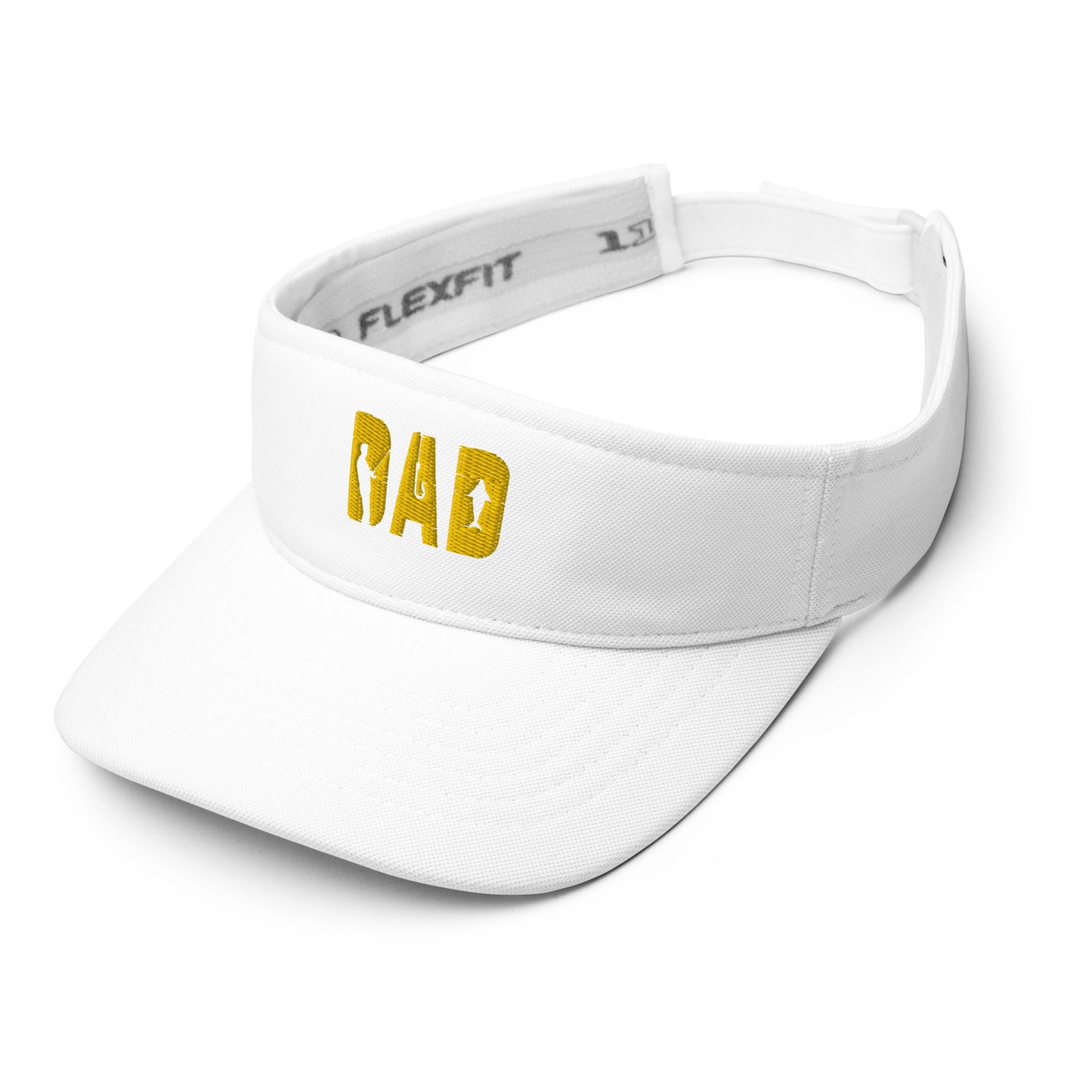 Dad Fishing Flexfit Visor