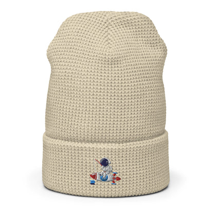 Spaceman Waffle Beanie