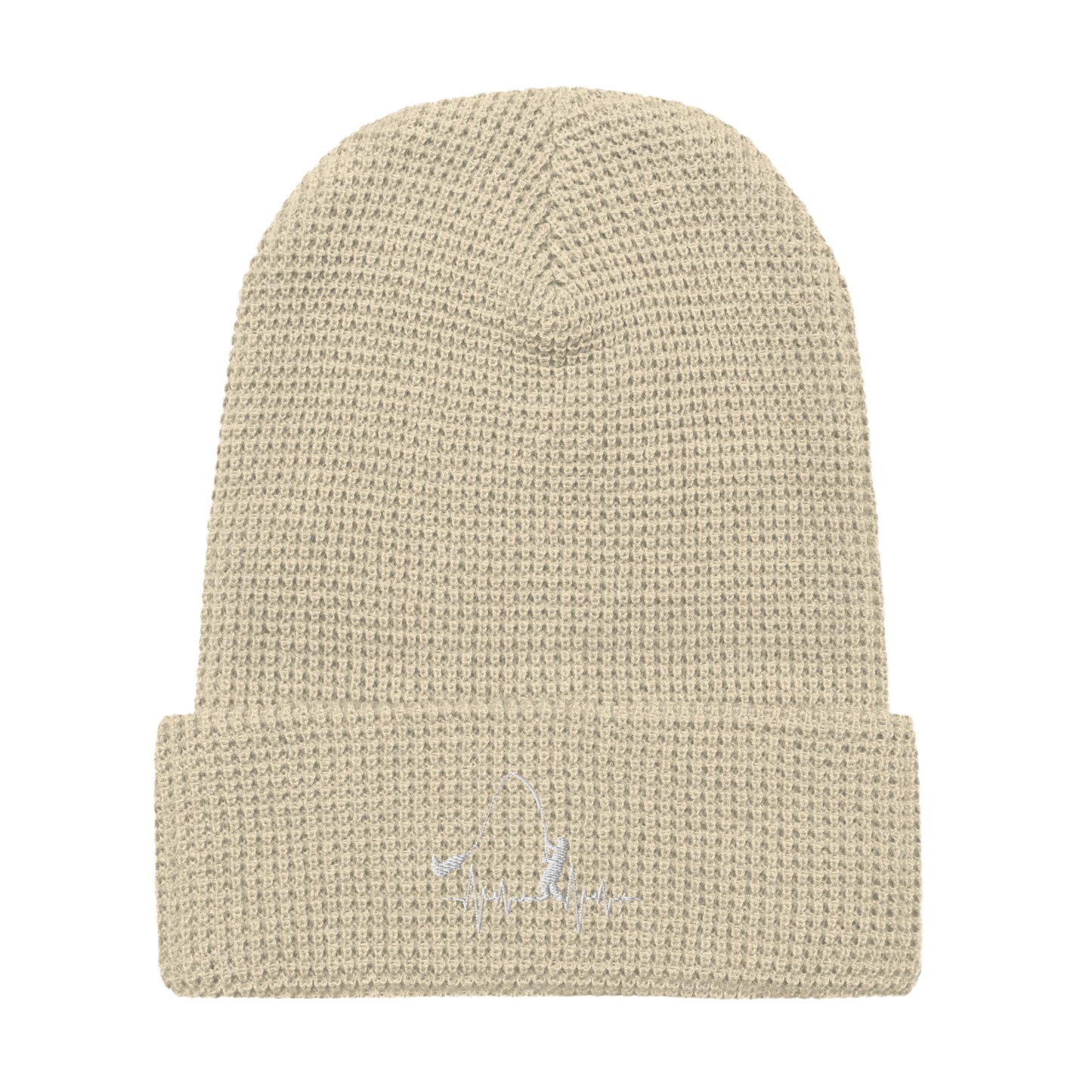 Fishing Pulse Waffle Beanie