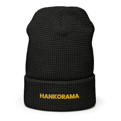 Hankorama Yellow Waffle Beanie