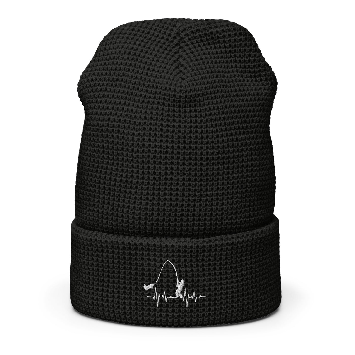 Fishing Pulse Waffle Beanie