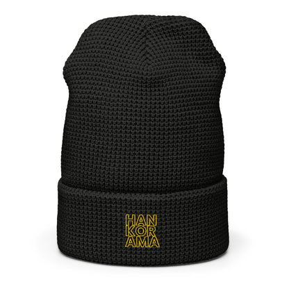 Hankorama Grid Waffle Beanie