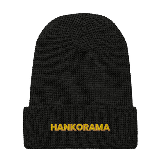 Hankorama Yellow Waffle Beanie