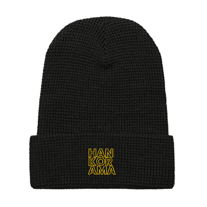 Hankorama Grid Waffle Beanie