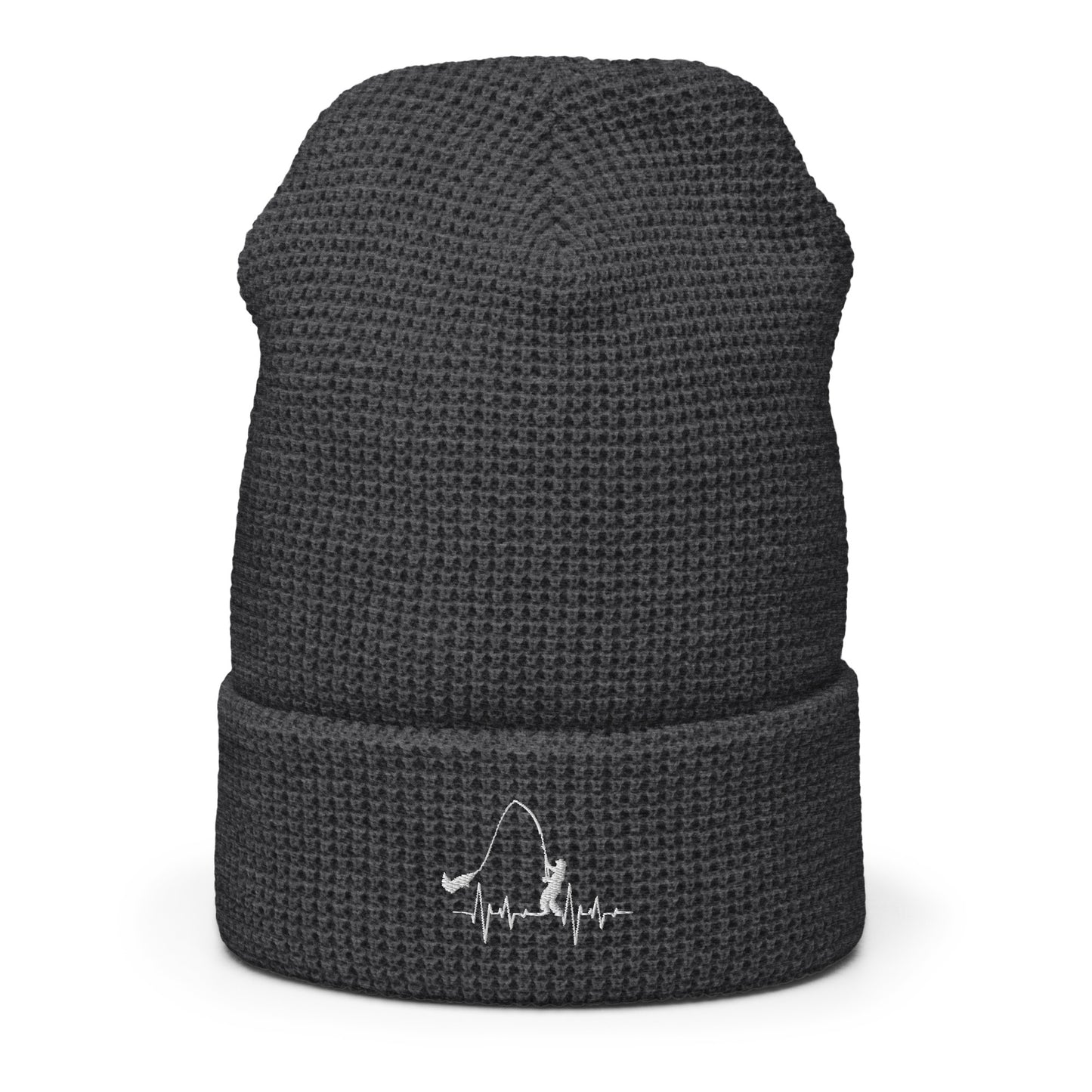 Fishing Pulse Waffle Beanie