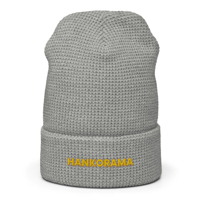 Hankorama Yellow Waffle Beanie