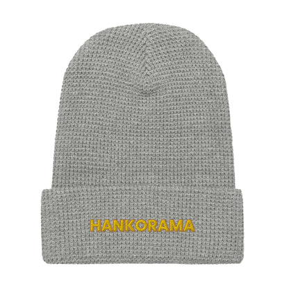 Hankorama Yellow Waffle Beanie