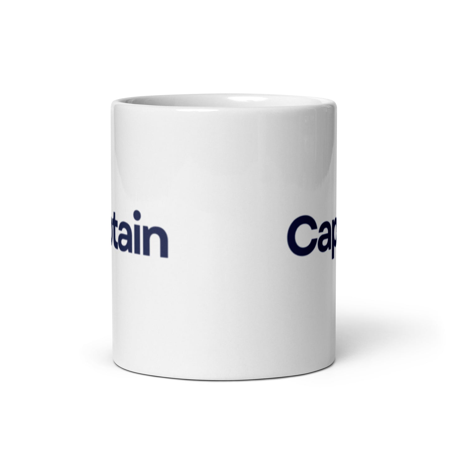 Captain White glossy mug