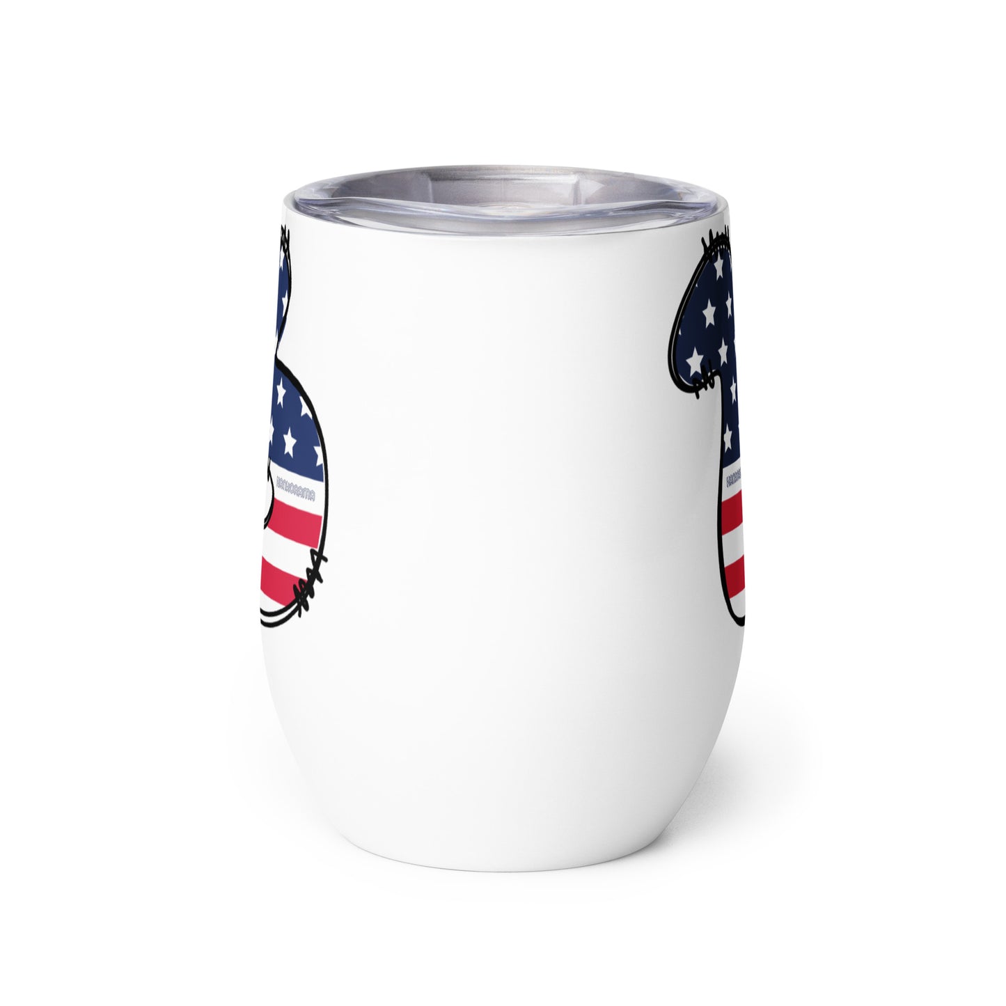 US Independence 1776 Wine Tumbler