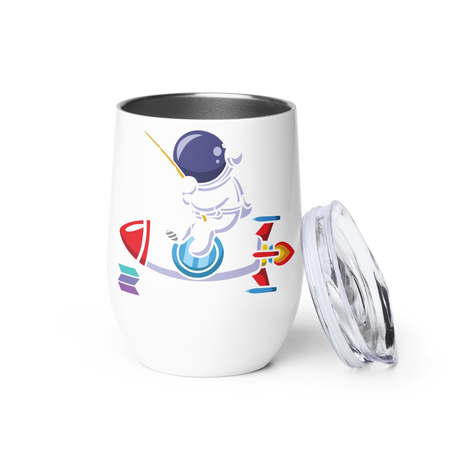 Spaceman Wine Tumbler