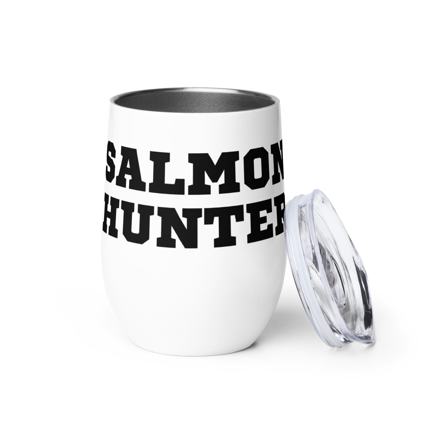 Salmon Hunter Wine Tumbler