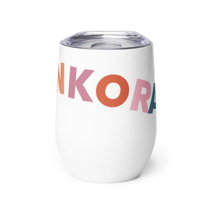 Hankorama Multicolor Wine Tumbler