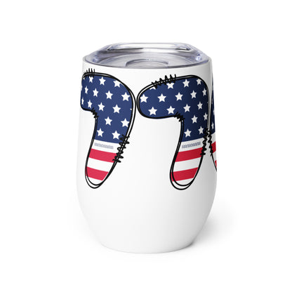 US Independence 1776 Wine Tumbler