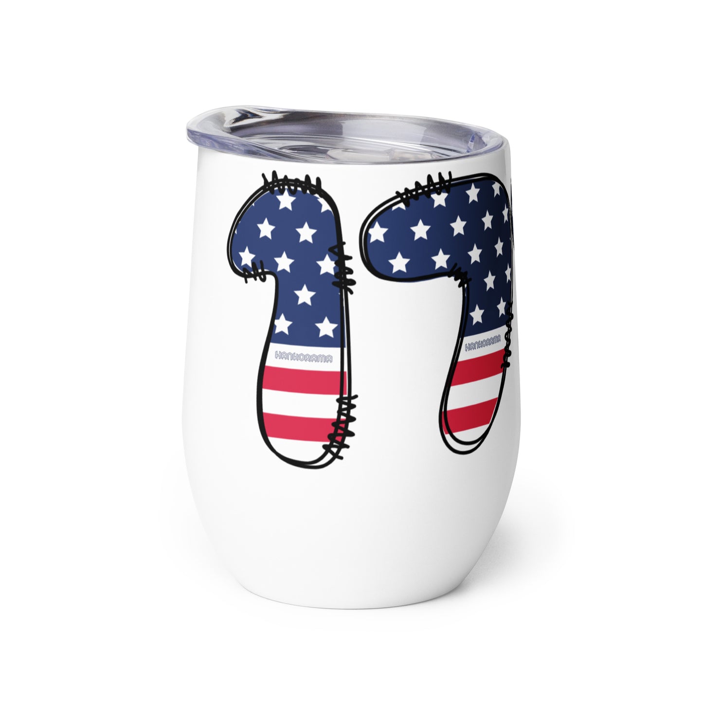 US Independence 1776 Wine Tumbler