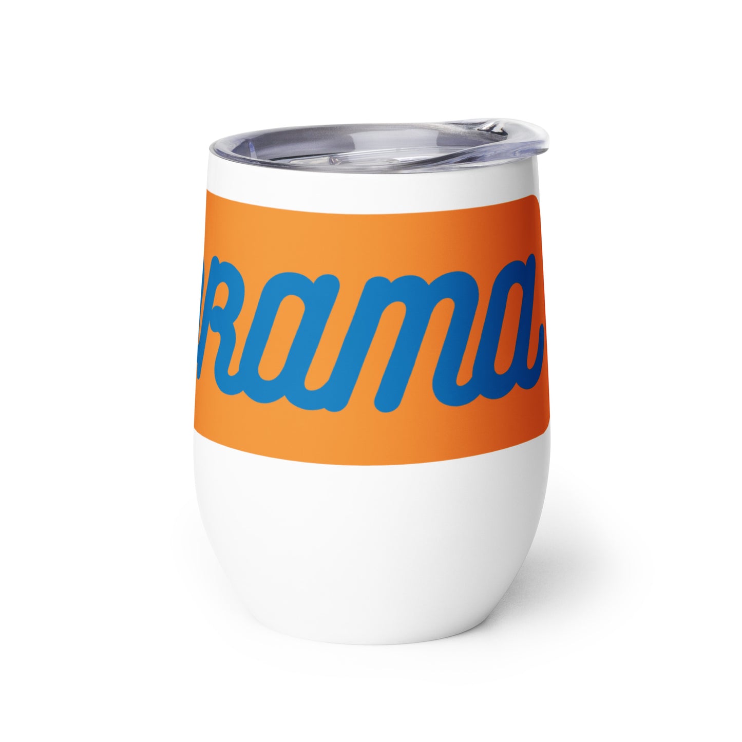 Hankorama Orange & Blue Wine Tumbler