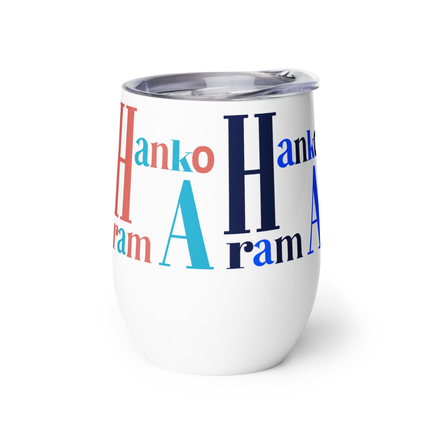 Hankorama Multi Print Wine Tumbler